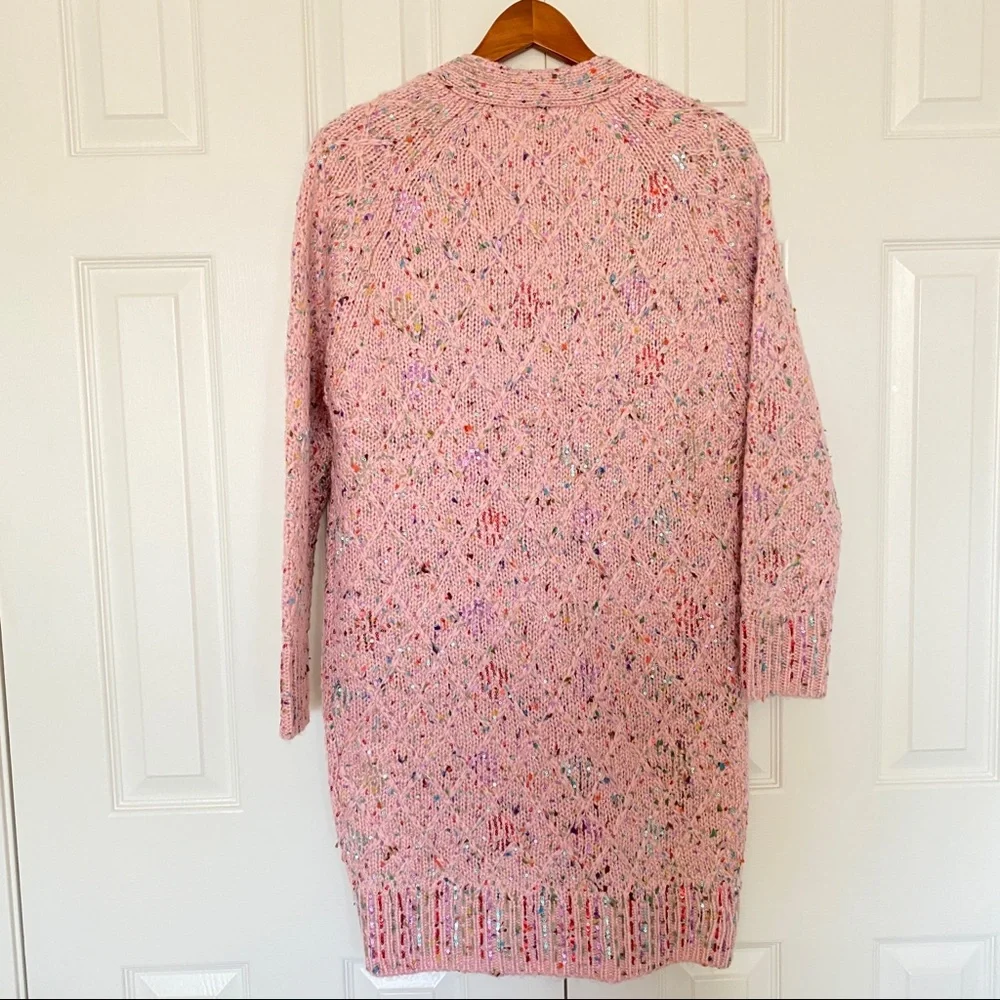 Chanel multicolor sequin sweater